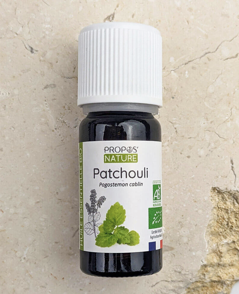 Aceite Esencial de Pachuli Bio (Pogostemon cablin)