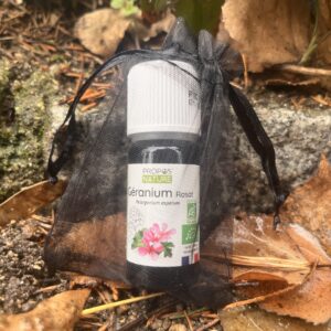 Aceite Esencial de Geranio Rosado Bio (Pelargonium graveolens)