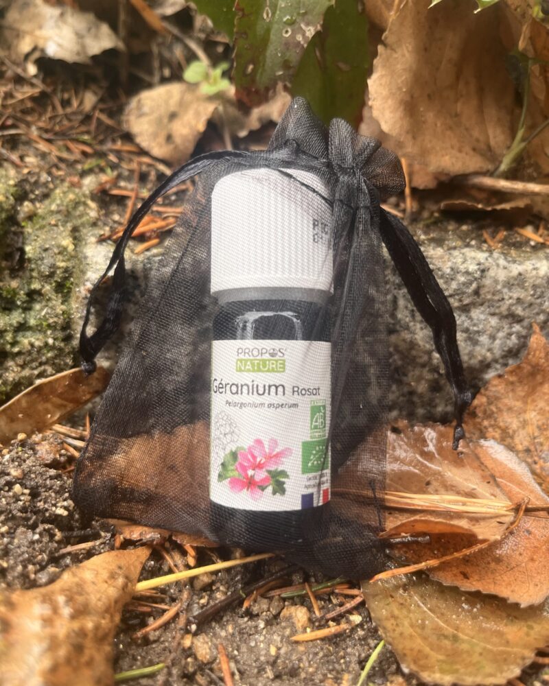 Aceite Esencial de Geranio Rosado Bio (Pelargonium graveolens)