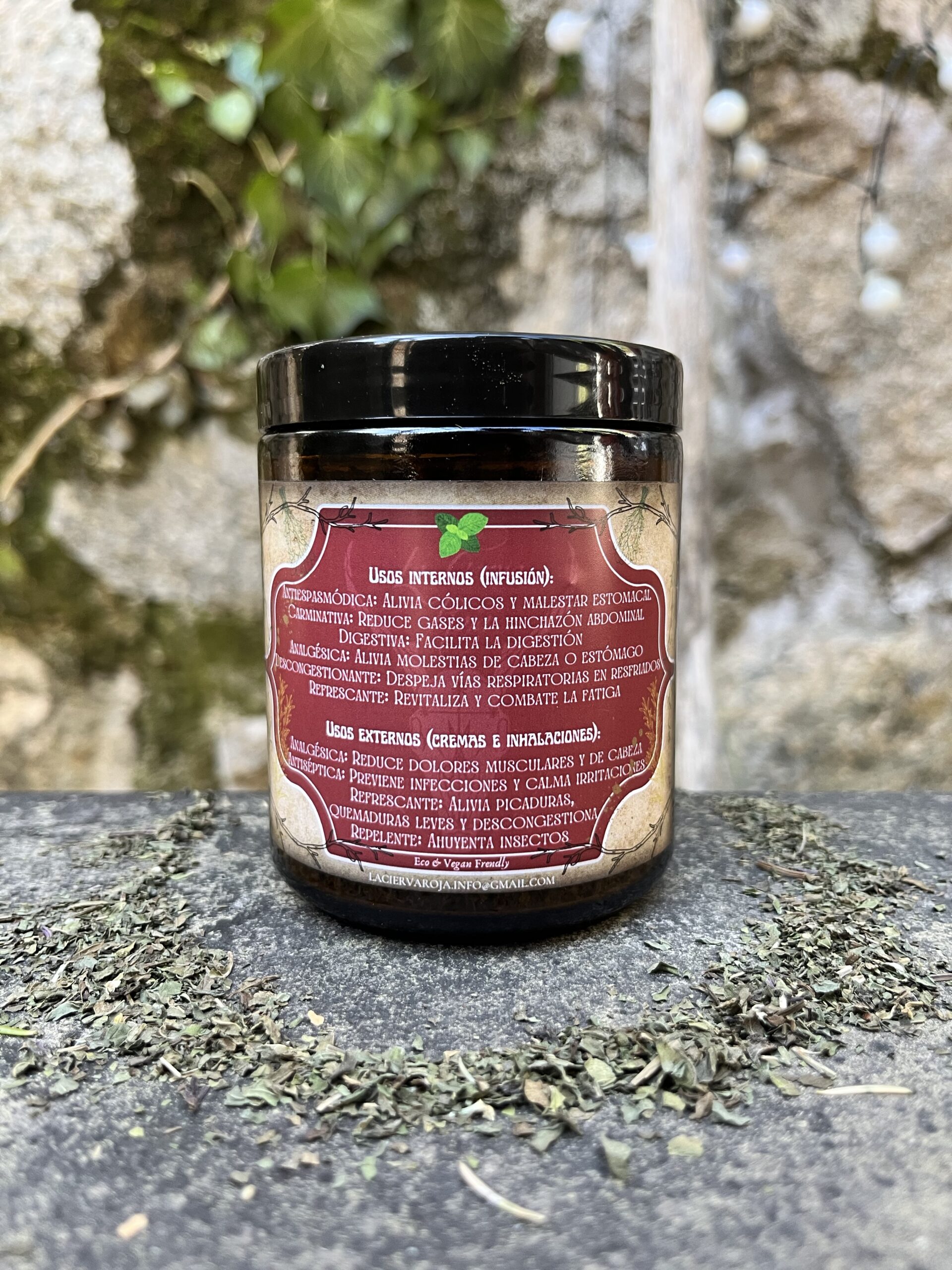 Tarro de Menta Piperita (Mentha piperita) - Imagen 2